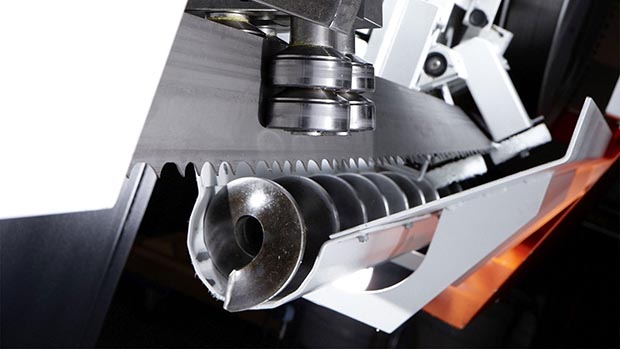 Fully automatic KASTOmaxcut A 20 with robust gantry design for slabs, forgings and large tools