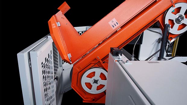 Automatische Bandsäge KASTOmicut AE 4.6 mit AdvancedControl Steuerung für wirtschaftliche Ablängprozesse