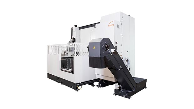 Robust KASTOtec AC 8 saw for round material, profiles, pipes and tool steels with high cutting quality and long service life