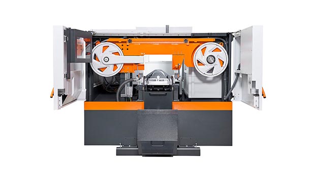 KASTOwin amc additive manufacturing cutting Bandsäge mit CE-konformer Vollverkleidung und Bedienerschutz