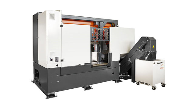 KASTOwin pro AC 5.6 high-performance bandsaw for precise series cuts in steel, stainless steel, and tool steel