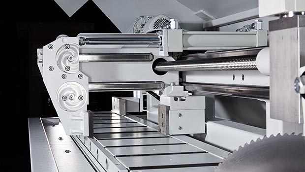 KASTOflex A automatische Kreissäge für Metall, präzise Gerade- und Gehrungsschnitte von Baustählen und rostfreien Stählen