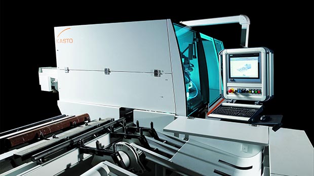 Scie circulaire automatique KASTOvariospeed C 15 – C 18 pour toutes qualités de matériaux, y compris les matériaux difficiles à usiner avec lames HSS et carbure