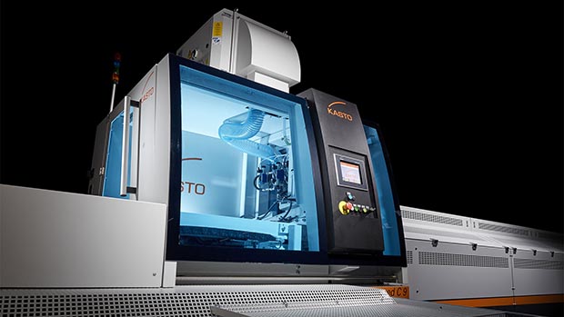 KASTOspeed C 9 automatic circular saw with PLC control and operator panel for easy operation