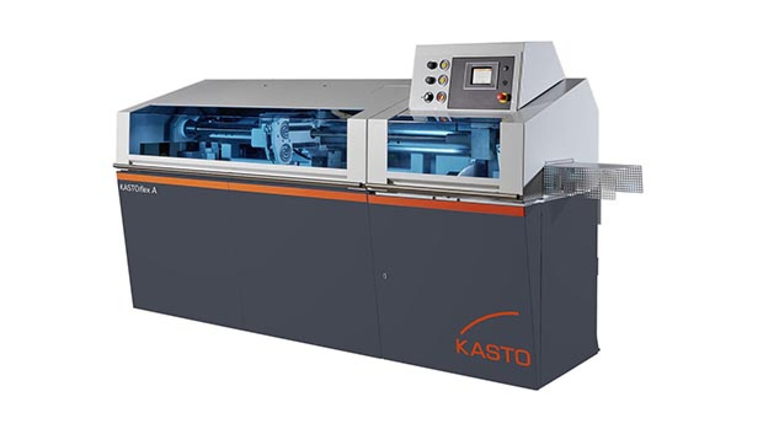 KASTOflex A automatic circular saw for metal, precise straight and miter cuts of construction steels and stainless steels