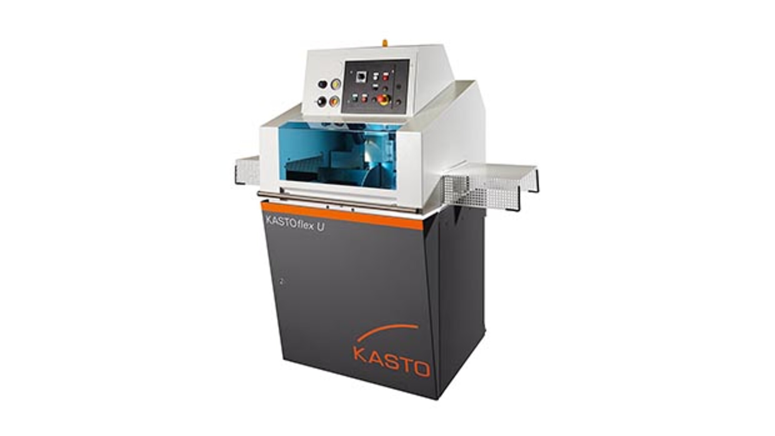 KASTOflex U circular saw for workshops and production, efficient cutting of profiles, pipes, and solid material