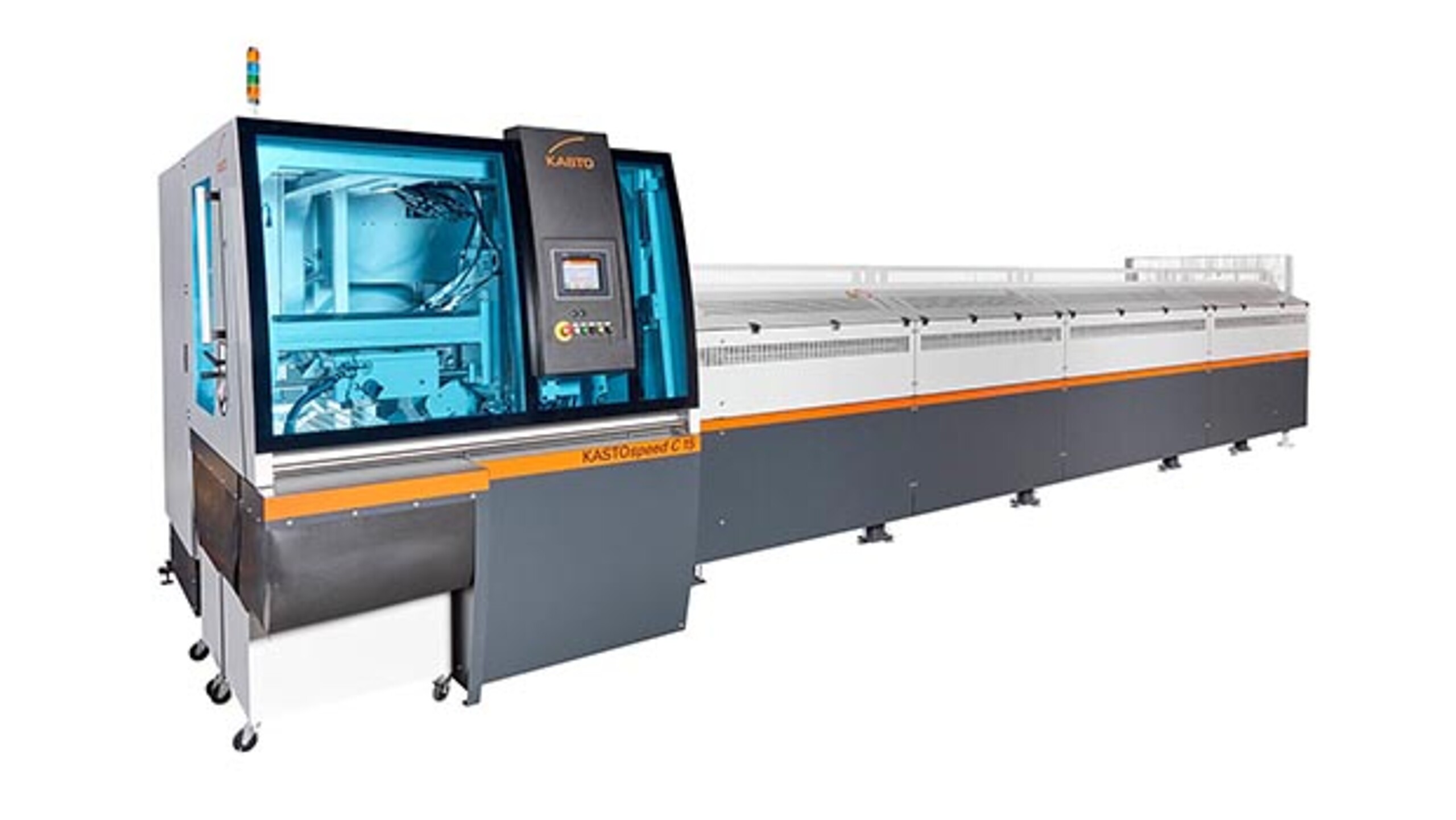 KASTOspeed C 15 high-performance circular saw for precise series production of metal sections, efficient and low-wear