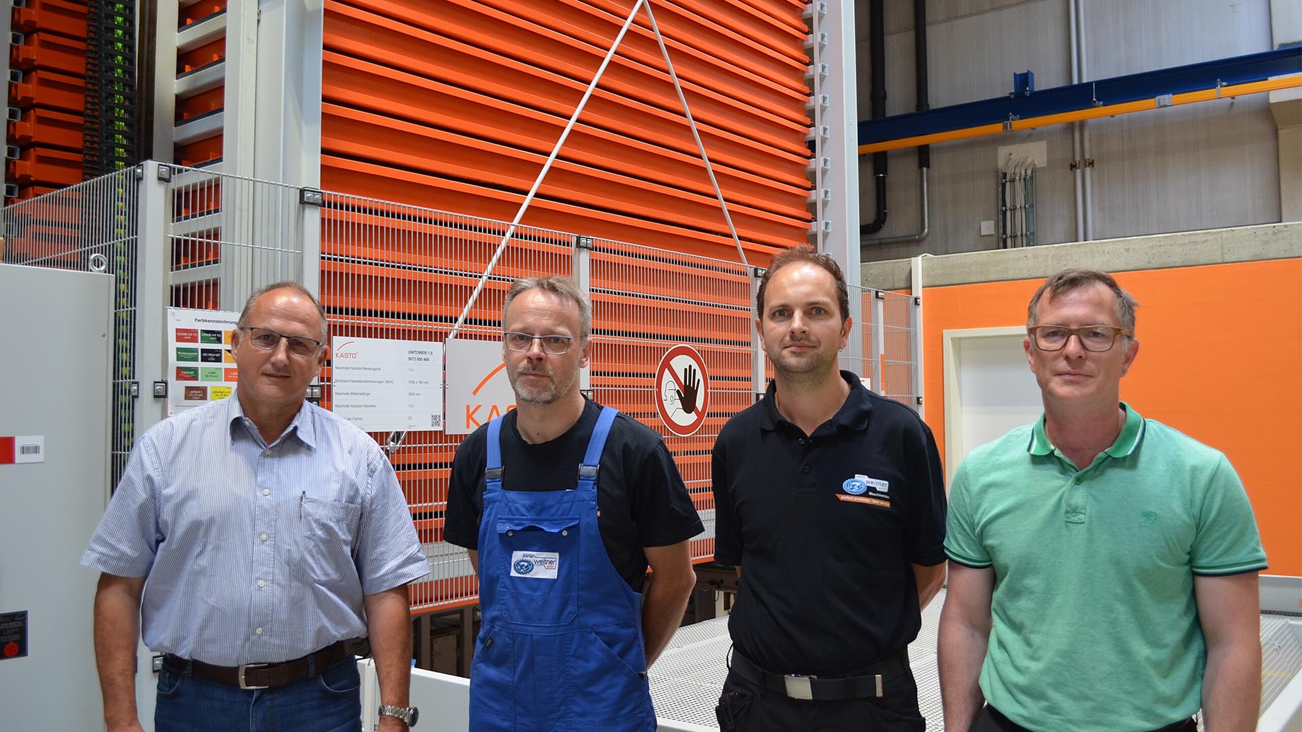 Client de référence avec technologie de stockage moderne pour barres et profilés