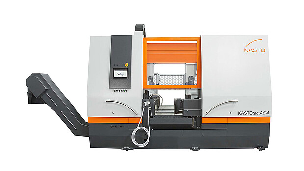 KASTOtec AC 4 fully hydraulic high-performance bandsaw for precise series cuts in tool steels and hard-to-machine materials