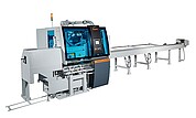 KASTOspeed M 15 automatic circular saw for large series, fast and precise cuts with carbide and HSS saw blades