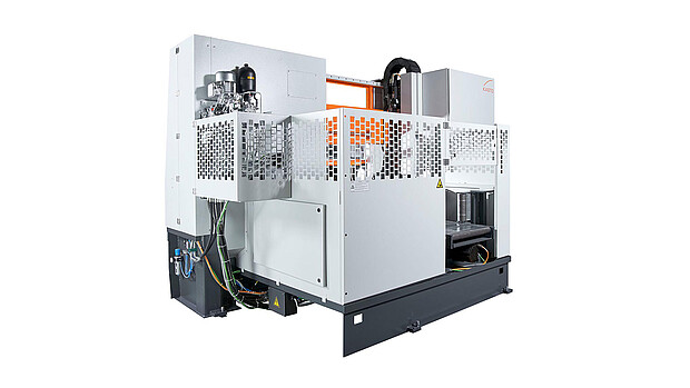Robust KASTOtec AC 4 production bandsaw for titanium, Hastelloy, Inconel and other hard-to-machine materials up to 430 x 430 mm