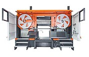 Hochleistungs-Bandsäge KASTOwin A 10.6 mit automatischer Bandführungsarmverstellung und linear geführtem Sägerahmen