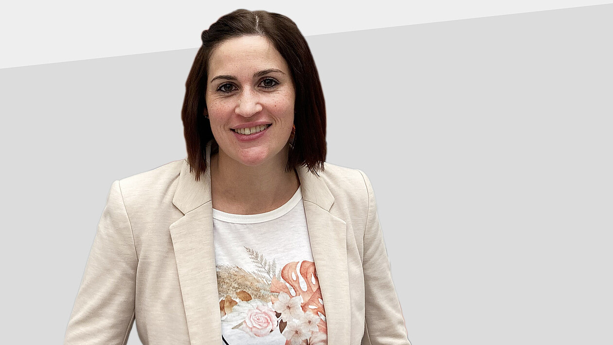 Portrait Sabrina Guberac, Leiterin Marketing