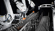 KASTOpick bar für automatisierte Materialbereitstellung von Langgut im Materialfluss