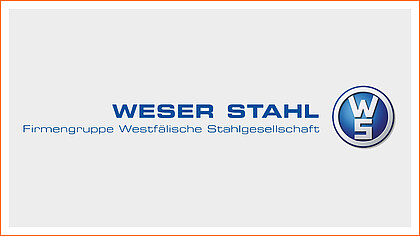 Logo Referenzkunde Weser Stahl