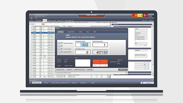 Flexible et modulaire : KASTOlogic se compose de modules combinables individuellement – de la gestion des flux de matériaux à l’intégration de systèmes automatisés.