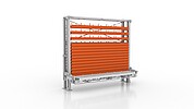 KASTO UNITOWER – système de stockage en tour compact, rapide et polyvalent pour barres, profilés, palettes ou caisses – idéal comme stockage tampon en production ou pour petites quantités.