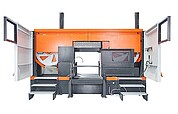 Hochleistungs-Bandsäge KASTOwin A 10.6 mit automatischer Bandführungsarmverstellung und linear geführtem Sägerahmen