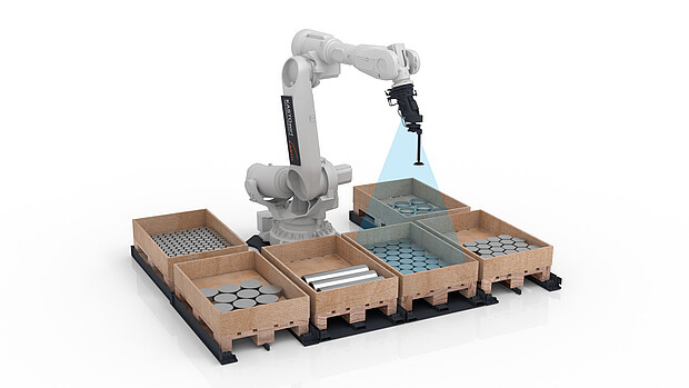 KASTOsort Vision options for stack pattern detection in automated material flow