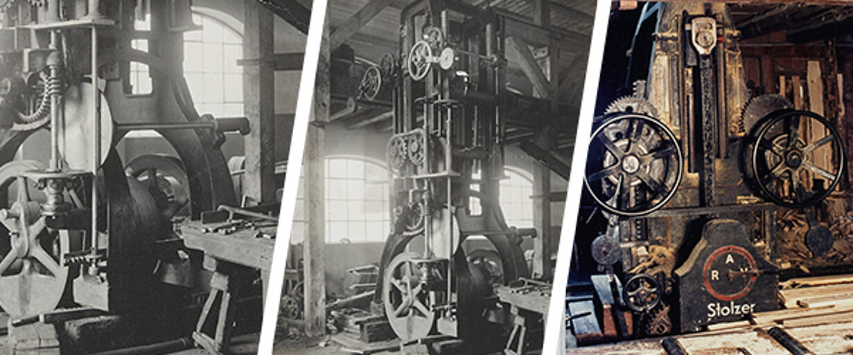 Frühes KASTO Sägegatter für die Holzbearbeitung