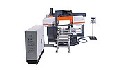 KASTOmiwin U 4.6 semi-automatic bandsaw for precise straight and mitre cuts in steel, stainless steel, and tool steel
