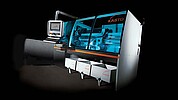 KASTOvariospeed C 15 – C 18 CNC-Kreissäge mit vorgespannter Kugelrollspindel, Eilrücklauf und automatischer Anpassung an Werkstückabmessungen für maximale Effizienz