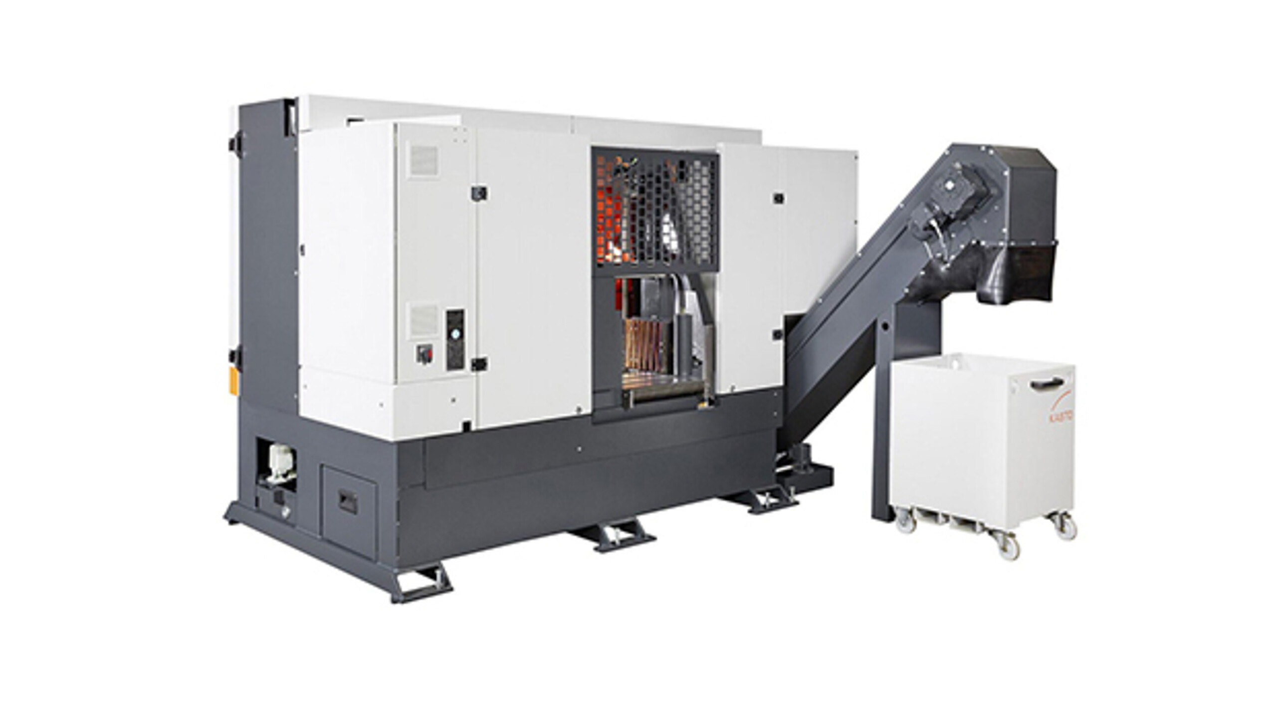 Automatische Bandsäge KASTOwin A 4.6 mit ProControl 9“ Steuerung für optimales Materialhandling und reduzierte Nebenzeiten