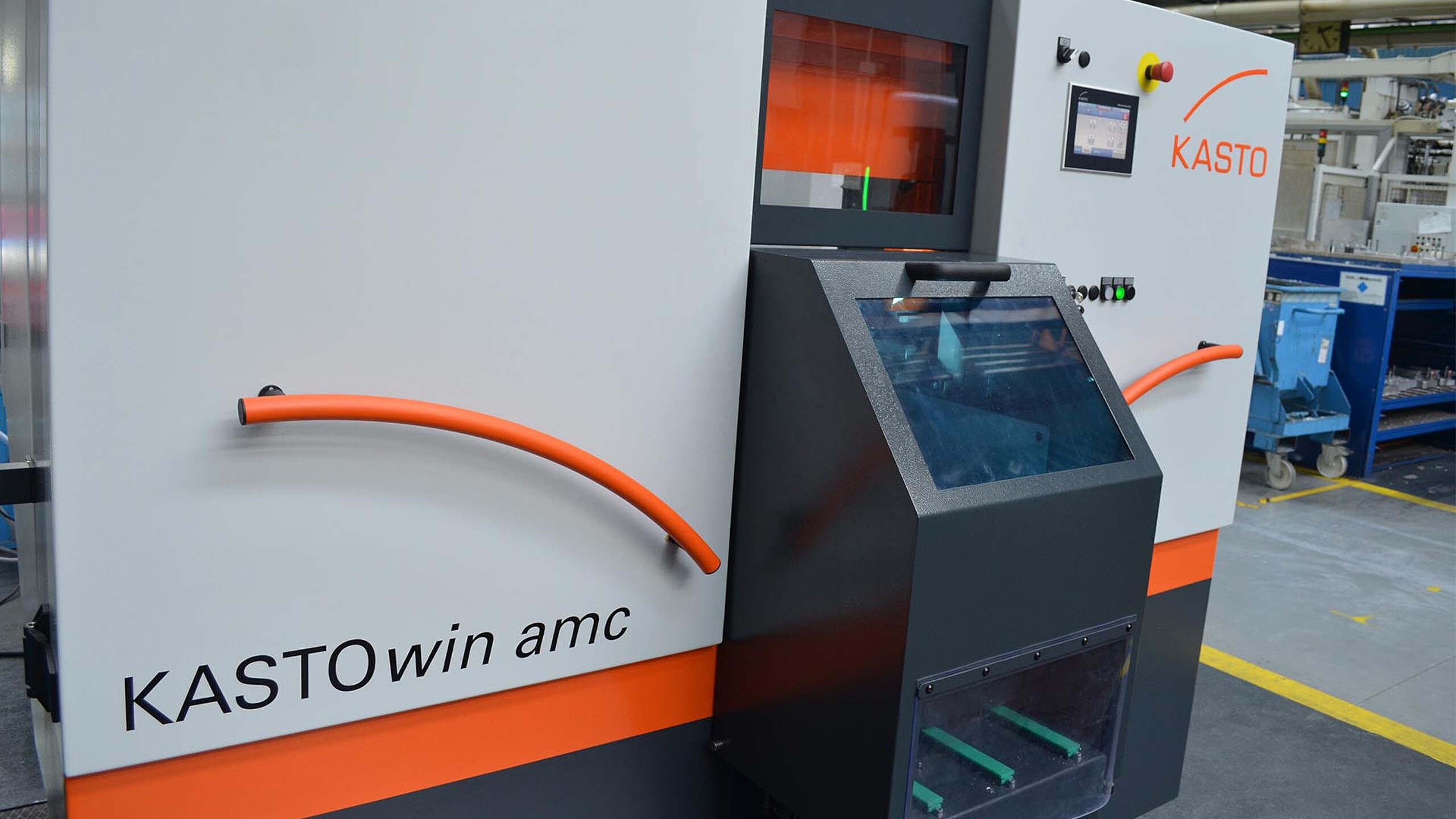 Scie à ruban haute performance KASTOwin amc pour la coupe précise de métaux