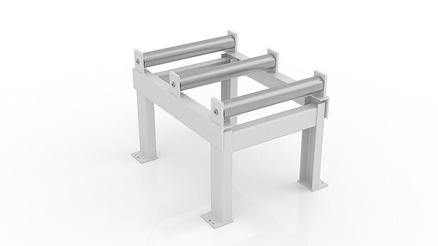 Cross transfer unit for transferring steel bars in automated material flow systems