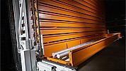 KASTOecostore long goods – various options available: automatic control with safety equipment or station trolley for rear loading and unloading.