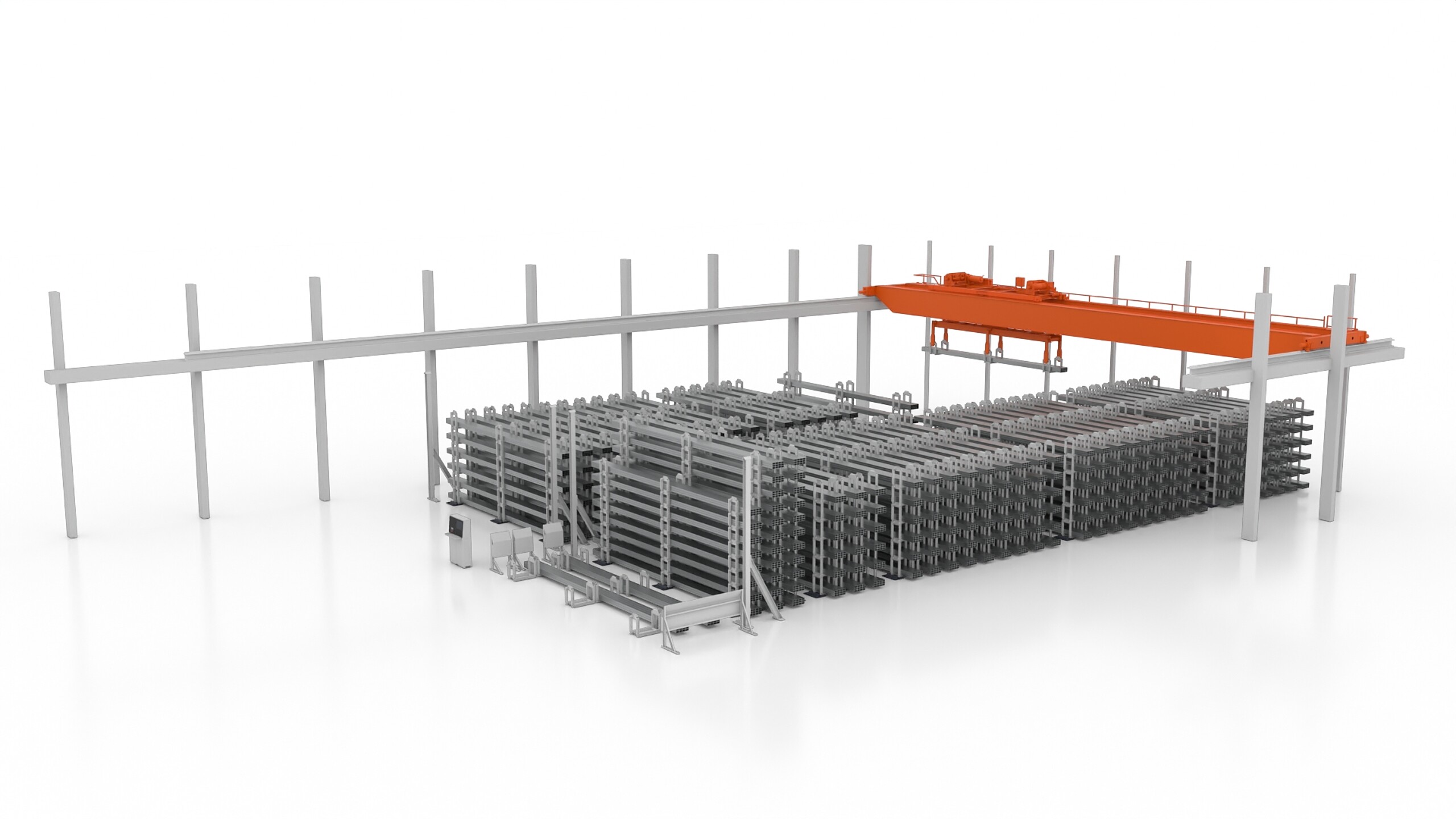 Des bras de préhension brevetés assurent un transport multiple sûr et une manipulation précise – idéal pour les opérations de rechargement conventionnelles avec grues à deux crochets.