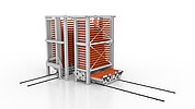 UNITOWER B – das kompakte Turmlager für Bleche mit hoher Tragkraft und geringem Platzbedarf. Ideal für die Blechverarbeitung mit flexiblen Beladehöhen und individueller Stationskonfiguration.