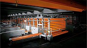 Fully automatic UNITOP long goods store – rapid access every 120 seconds, minimal staffing requirements and perfect overview of the entire inventory.
