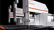 KASTObbs U Blockbandsäge mit stufenlos einstellbarer Bandgeschwindigkeit und vibrationsarmer Arbeitsweise – ideal für Titan, Hastelloy, Inconel und andere schwer zerspanbare Materialien.